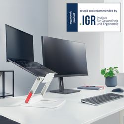 Soporte multiángulo ajustable para portátil Leitz Ergo