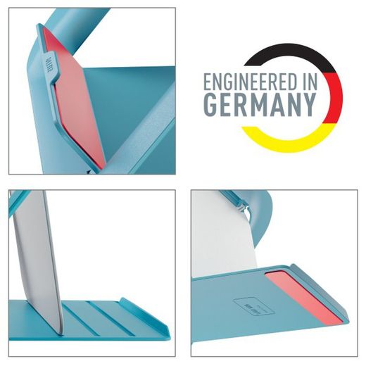 Soporte para ordenador portátil ajustable leitz ergo cosy