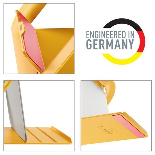 Soporte para ordenador portátil ajustable leitz ergo cosy