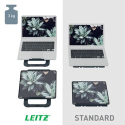 Soporte para Portátil Ajustable Ultraplano de Aluminio Leitz Ergo