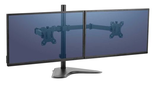 Suporte básico para monitor duplo horizontal de série profissional