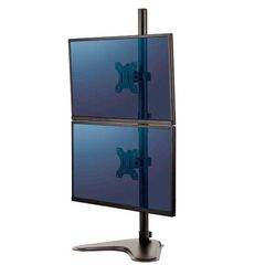 Support de socle pour double moniteur vertical de la série professionnelle