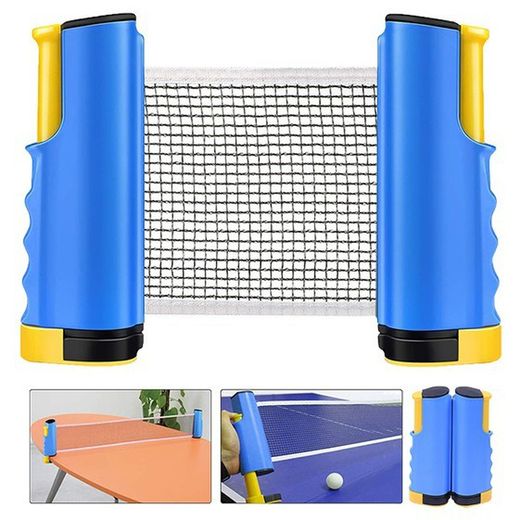 Suporte ajustável para rede de tênis de mesa