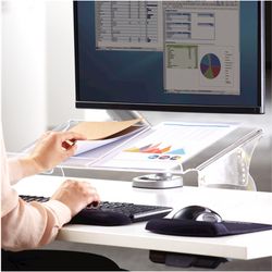 Porte-documents et chevalet Clarity