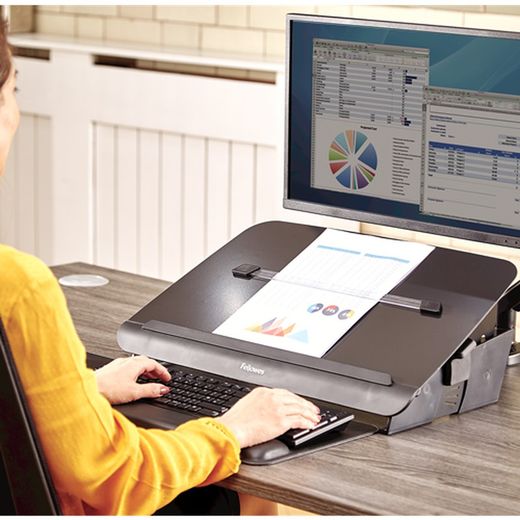 Porte-documents et pupitre Hana. 2 couleurs.