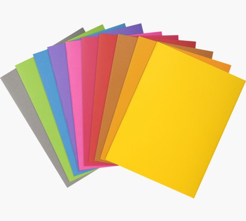 Subcarpetas Din A4 de papel de 80 grs. Subcarpetas de Papel Paquete 100 Rock'S 80 A4 Azul