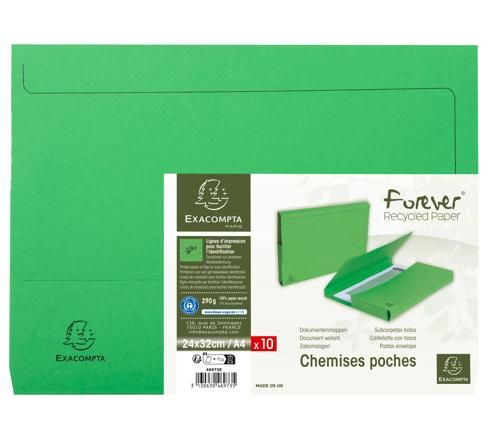 Chemises de poche avec poche intérieure