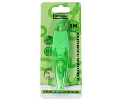 Subrayador Fluoescente en cinta. 5 mts. Tres colores