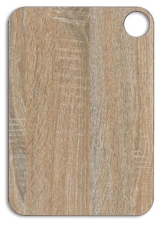 Planche à découper marron d'une capacité de 330 x 230 mm