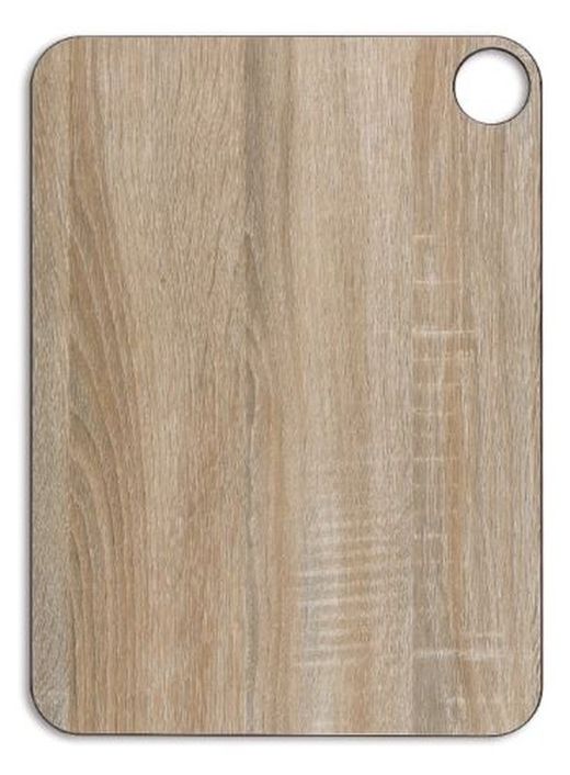 Planche à découper marron d'une capacité de 377 x 277 mm