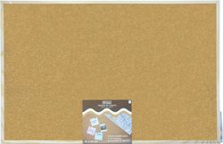 Tablero Corcho Doble Cara MKTape con marco de madera