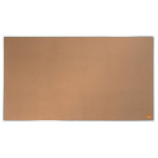 Quadro de avisos panorâmico Nobo Impression Pro em cortiça natural. Cinco tamanhos