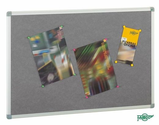 Tablero de corcho tapizado eco faibo 611t