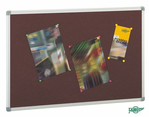 Tablero de corcho tapizado eco faibo 611t