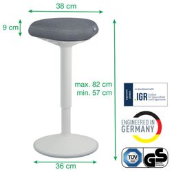 Banquette active avec siège Leitz Ergo Comfort