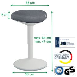 Banquette active avec siège Leitz Ergo Comfort