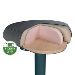Banquette active avec siège Leitz Ergo Comfort