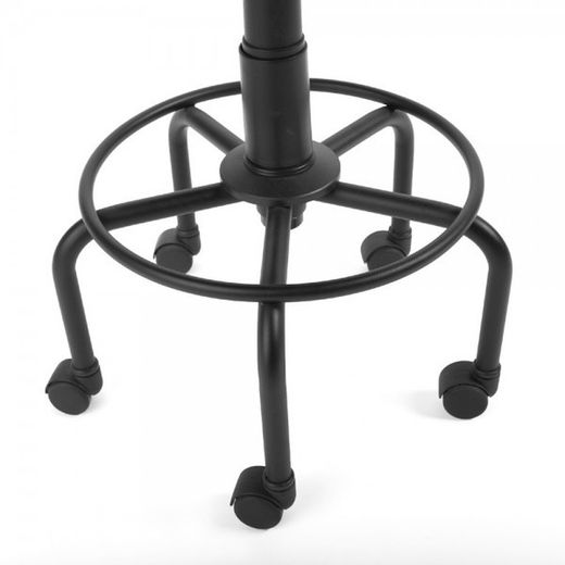 Tamborete com rodas e elevação