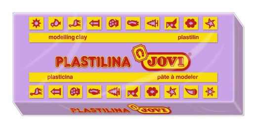 50gr bloco de plasticina jovi