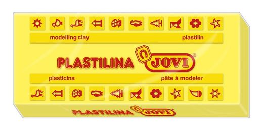 50gr bloco de plasticina jovi