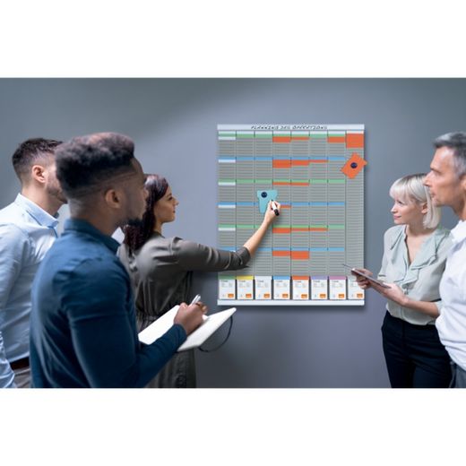 Cartes de planification T-Card taille 2, dix cœurs.