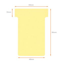 Cartes de planification T-Card taille 2, dix cœurs.