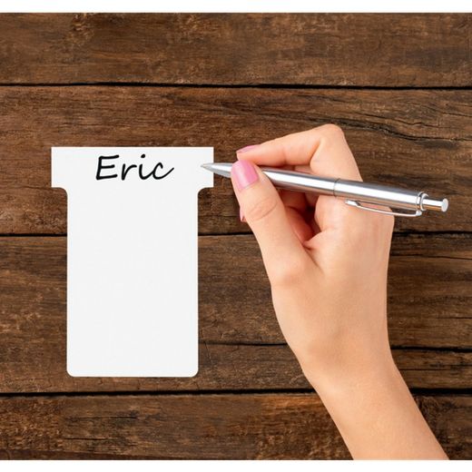 Cartes de planification T-Card taille 2, dix cœurs.