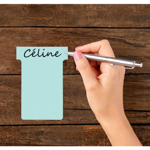 Cartes de planification T-Card taille 2, dix cœurs.