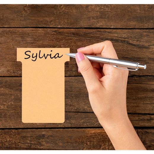 Cartes de planification T-Card taille 2, dix cœurs.