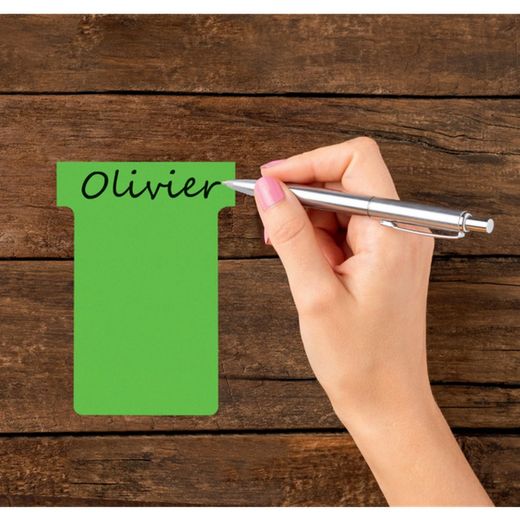 Cartes de planification T-Card taille 2, dix cœurs.