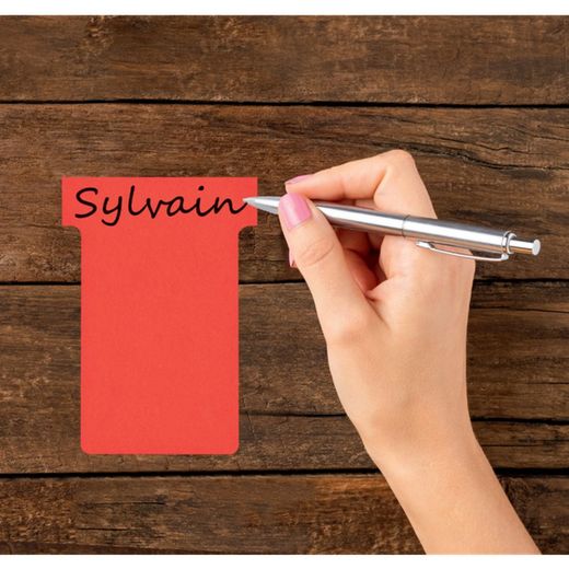 Cartes de planification T-Card taille 2, dix cœurs.