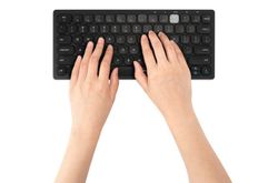 Teclado sem fio duplo Kensington compacto, preto