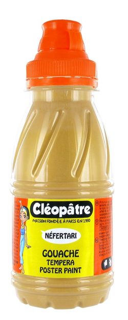 Tempéra à l'eau de Cléopâtre