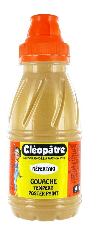 Tempéra à l'eau de Cléopâtre