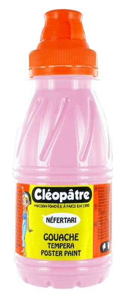 Tempéra à l'eau de Cléopâtre