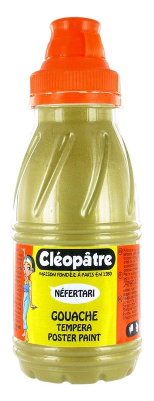 Tempéra à l'eau de Cléopâtre