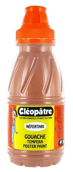 Tempéra à l'eau de Cléopâtre