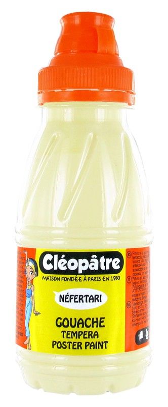 Tempéra à l'eau de Cléopâtre