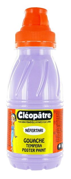 Tempéra à l'eau de Cléopâtre