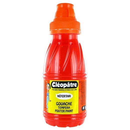 Tempéra à l'eau de Cléopâtre