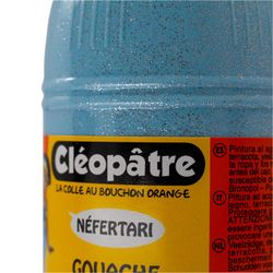 Tempéra pailletée Cléopâtre