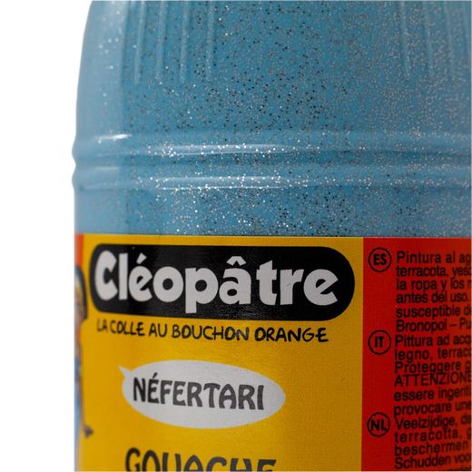 Tempéra pailletée Cléopâtre