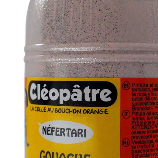 Tempéra pailletée Cléopâtre