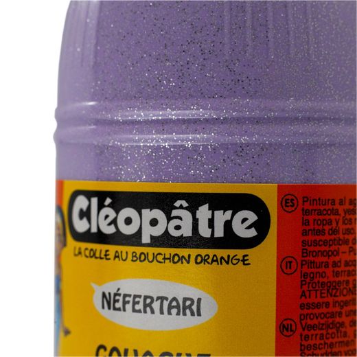 Tempéra pailletée Cléopâtre