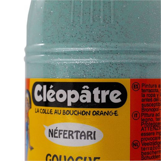 Tempéra pailletée Cléopâtre