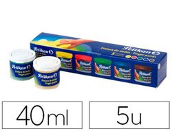 Témpera escolar Pelikan Set 5 colores