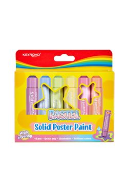 Tempera Sólida Barra de 24ml. Packs de 6 unidades