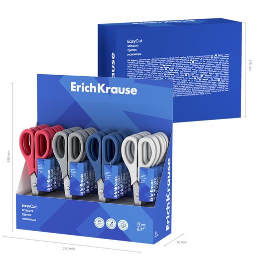 Tijera Metálica Easy Cut 17cm