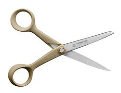 Tijeras recicladas para diestros y zurdos de 17 cm