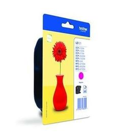 Tinta original brother lc121mbp magenta